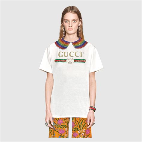 gucci t-shirt dame|genuine gucci t shirts.